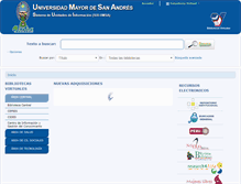 Tablet Screenshot of derecho.biblio.umsa.bo